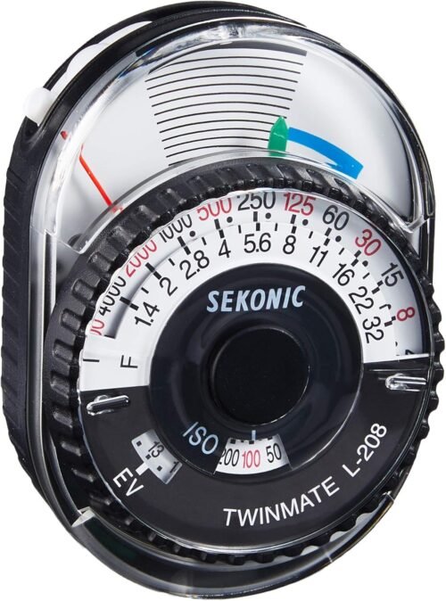 Sekonic 401-208 Twin Mate Light Meter (Black/White) - 이미지 9
