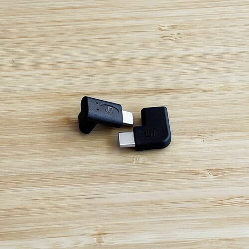USB C Angle Adapter [2 Pack] 90 Degree USB C Type C Male to Female Adapter, Right Left Up Down Angled USB-C USB 3.1 Type-C Extension Laptop, VR, Smartphones & Tablet (Left/Right & Up/Down) - 이미지 7