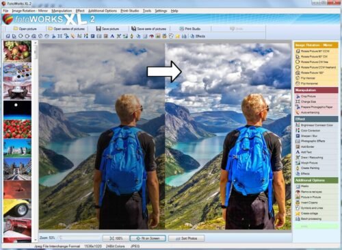 FotoWorks XL 2025 Version - Photo Editing Software for Windows 10, 11, 8 and 7 - Very Easy to Use - 이미지 7