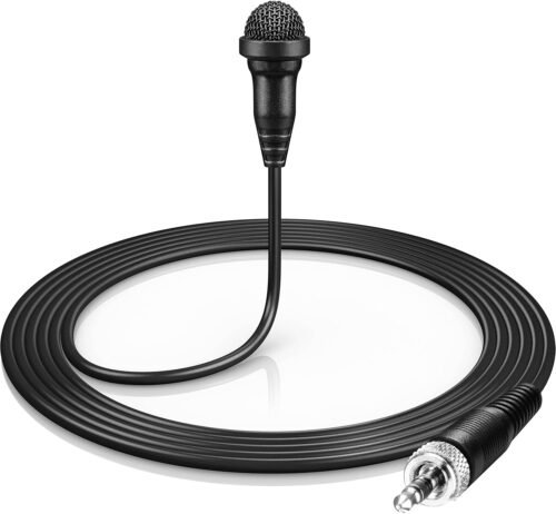 SENNHEISER Professional ME 2 Small Omni-directional Lavalier Microphone For Use With Wireless SK Bodypack Transmitters,Black