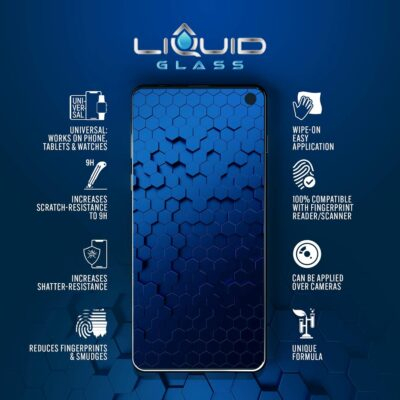 LIQUID GLASS Screen Protector Wipe On Scratch and Shatter Resistant Nano Protection for All Phones Tablets Smart Watches - Universal (New and Advanced) - 이미지 5