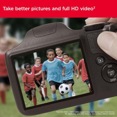 SanDisk 256GB Ultra SDXC UHS-I Memory Card - Up to 150MB/s, C10, U1, Full HD, SD Card - SDSDUNC-256G-GN6IN - 이미지 5