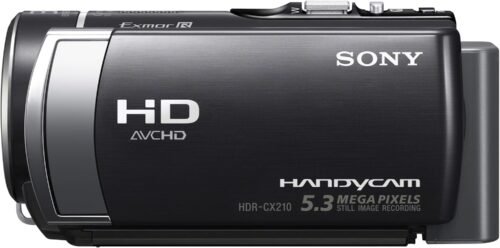 Sony HDR-CX210 High Definition Handycam 5.3 MP Camcorder with 25x Optical Zoom (Black) (Renewed) - 이미지 3