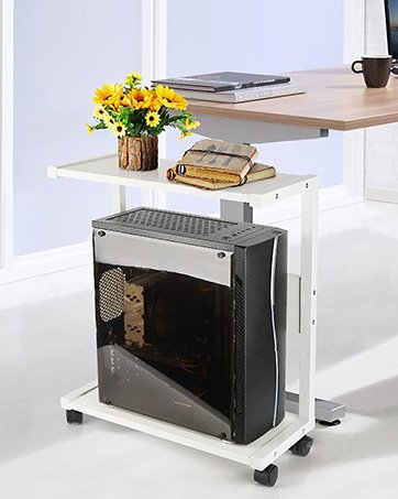 Liitrton Mobile CPU Stand Adjustable Computer Tower Stand with 4 Caster Wheels Fits Most PC (Black) 13 Liitrton Mobile CPU Stand Adjustable Computer Tower Stand with 4 Caster Wheels Fits Most PC (Black)-