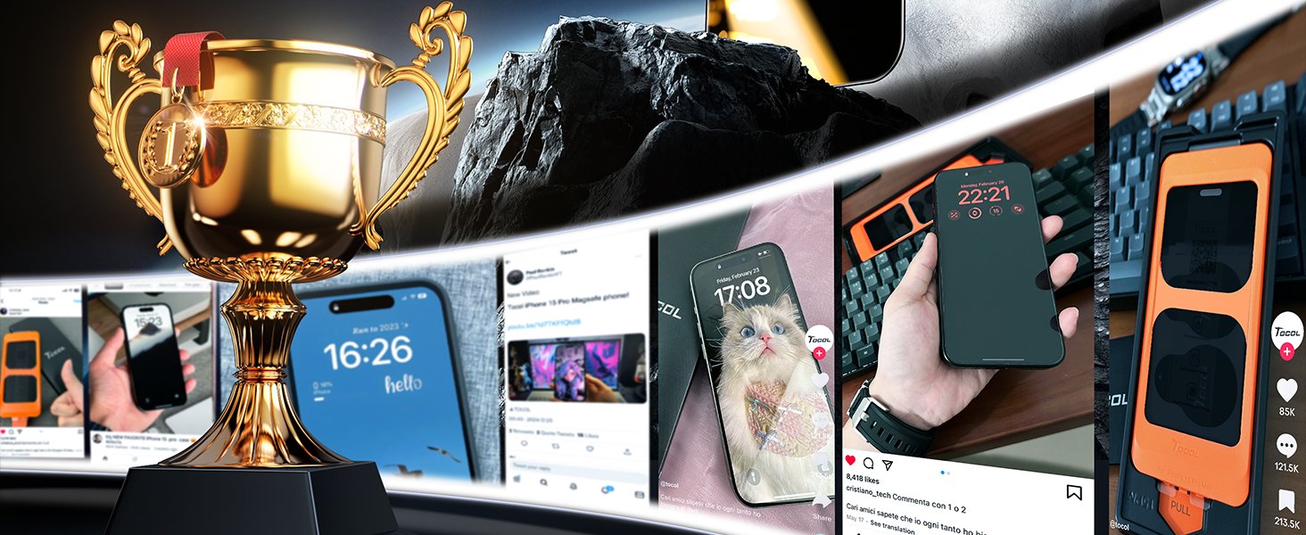 TOCOL for iPhone 15 Privacy Screen Protector 9H+ Hardness Tempered Glass Full Coverage Screen Protector Easy Installation 2 Pack 8 TOCOL for iPhone 15 Privacy Screen Protector 9H+ Hardness Tempered Glass Full Coverage Screen Protector Easy Installation 2 Pack-