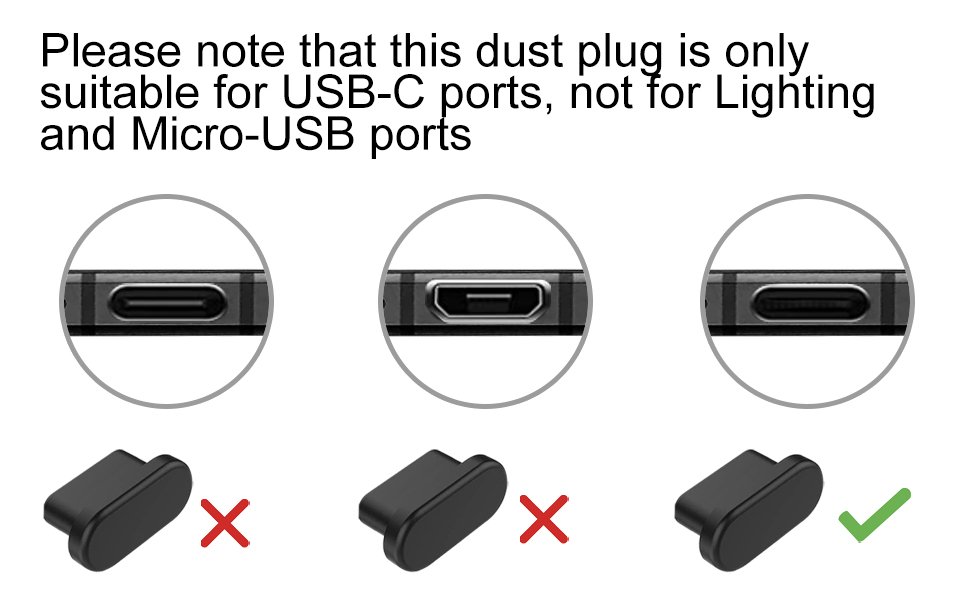 20Pcs USB C Dust Plug, Silicone Anti Dust Plug Cover + Portable Storage Box Compatible with iPhone 15 16 Pro Max, Samsung Galaxy Google Pixel 12 20Pcs USB C Dust Plug, Silicone Anti Dust Plug Cover + Portable Storage Box Compatible with iPhone 15 16 Pro Max, Samsung Galaxy Google Pixel-