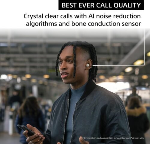 Sony WF-1000XM5 The Best Truly Wireless Bluetooth Noise Canceling Earbuds & in-Ear Headphones with Alexa Built-in, Black - 이미지 4