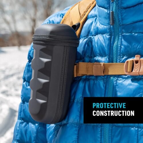 Nite Ize Clip Case Hardshell XL Optics Case - Sunglasses Organizer for Travel - Pouch Case for Eyeglasses - Black - 이미지 4
