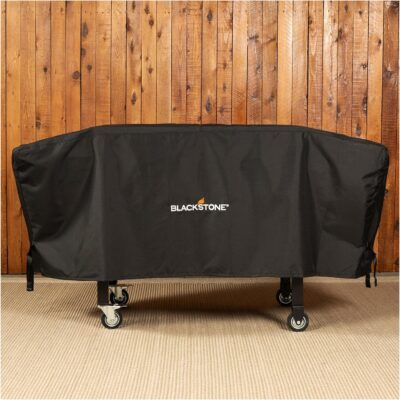 Blackstone 1528 600D Polyester Heavy Duty Flat top Gas Grill Cover, Water Resistant Exclusively Fits 36" Griddle Cooking Station, Black - 이미지 2