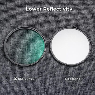 K&F Concept 82mm Black Diffusion 1/8 Filter, Mist Dreamy Cinematic Effec Filter for Video/Vlog/Portrait Photography K-Series - 이미지 5