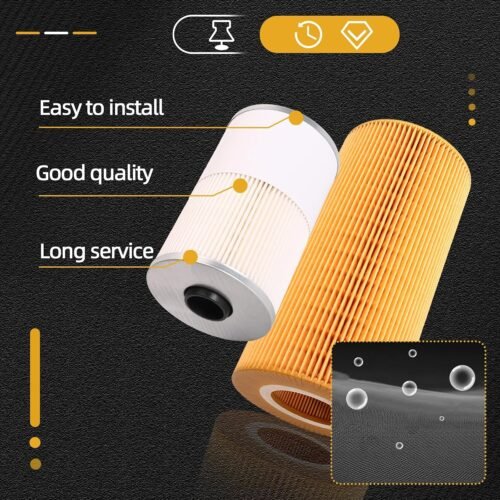 4 Pcs Filter Kit Compatible with Paccar MX-13 MX13 Engine, 1948921 Oil Filter + 2277129 Fuel Filter Water Separator + FS19765 Fuel Water Separator Filter + 1922496 Oil Filter - 이미지 5