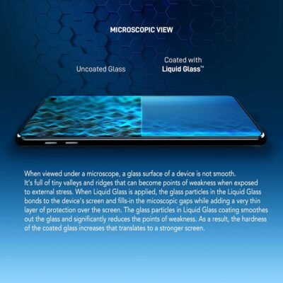 LIQUID GLASS Screen Protector Wipe On Scratch and Shatter Resistant Nano Protection for All Phones Tablets Smart Watches - Universal (New and Advanced) - 이미지 3