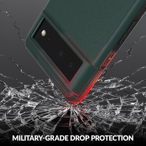Crave Slim Guard for Google Pixel 6, Shockproof Case for Google Pixel 6 - Forest Green - 이미지 4