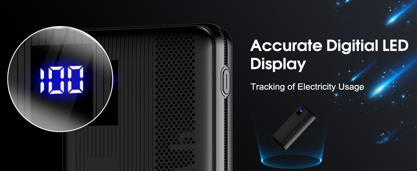 Dbasne Portable Charger, 10000mAh Ultral Slim Power Bank 3A Fast Charging, LED Display Phone Battery Pack Compatible with iPhone 16 15 14 13 Pro Plus Max Smartphone Android Tablet etc 12 Dbasne Portable Charger, 10000mAh Ultral Slim Power Bank 3A Fast Charging, LED Display Phone Battery Pack Compatible with iPhone 16 15 14 13 Pro Plus Max Smartphone Android Tablet etc-