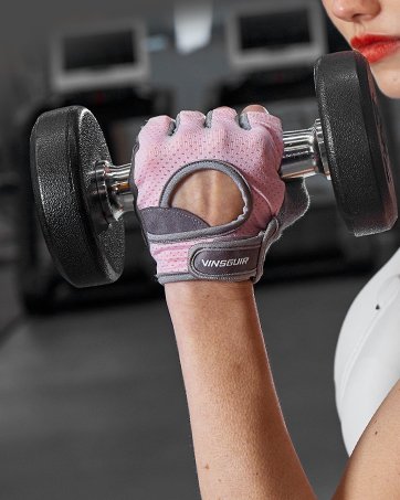 VINSGUIR Elastic Wrist Straps for Weightlifting and Working Out, Breathable Wrist Wraps with Thumb Loop and Left/Right Tabs, Wrist Brace for Wrist Support and Protection, Men and Women (Pair) 10 VINSGUIR Elastic Wrist Straps for Weightlifting and Working Out, Breathable Wrist Wraps with Thumb Loop and Left/Right Tabs, Wrist Brace for Wrist Support and Protection, Men and Women (Pair)-