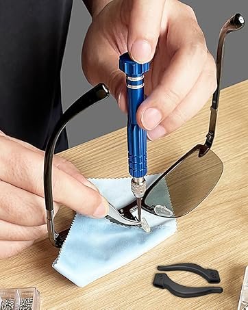 5-in-1 Multifunctional Small Screwdriver, PTSLKHN S2 Steel Magnetic Screwdriver Kit for Eyeglass, Sunglasses, Electronics, Cellphone, Jewelry and More 9 5-in-1 Multifunctional Small Screwdriver, PTSLKHN S2 Steel Magnetic Screwdriver Kit for Eyeglass, Sunglasses, Electronics, Cellphone, Jewelry and More-