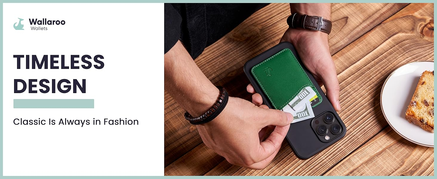 Wallaroo Premium Leather Cell Phone Wallet Stick On - Android and iPhone Wallet and Card Holder for Women and Men - Durable with Non-Slip Lining Secures Up to 3 Cards 9 Wallaroo Premium Leather Cell Phone Wallet Stick On - Android and iPhone Wallet and Card Holder for Women and Men - Durable with Non-Slip Lining Secures Up to 3 Cards-