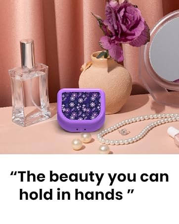 Retainer Holder Cute, Aligner Case with Colorful Novelty Cute Patterns, Night Guard Case with Floral Patterns (White) 8 Retainer Holder Cute, Aligner Case with Colorful Novelty Cute Patterns, Night Guard Case with Floral Patterns (White)-