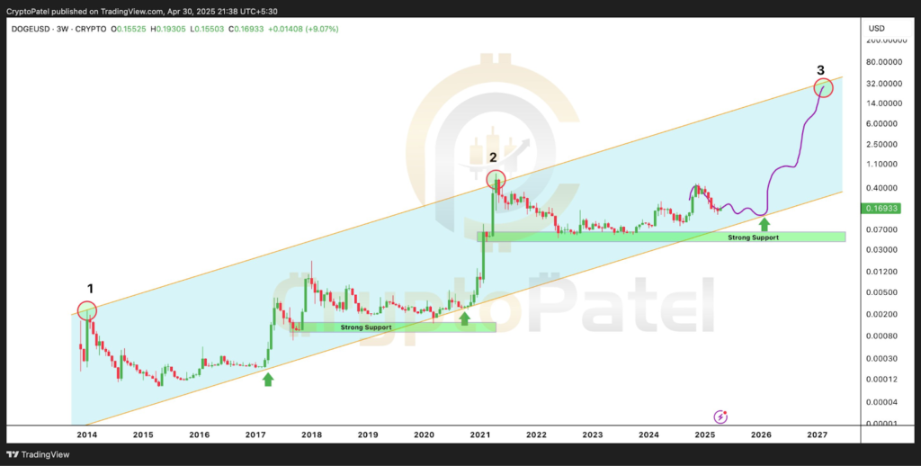 “Massive Dogecoin Acquisition: Whales Snag 100M DOGE in a Week, Sparking alt=