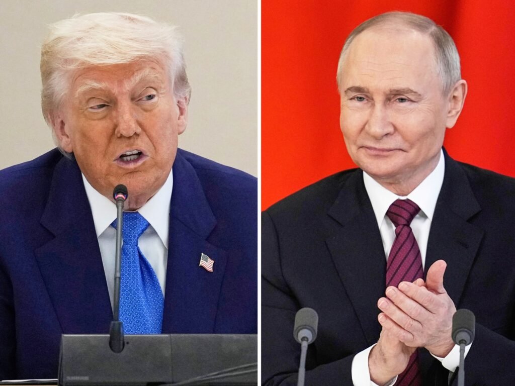 Trump lashes out at ‘crazy’ Putin after deadly Russian air raids on Ukraine | Donald Trump News