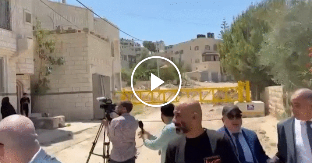 Israeli Soldiers Fire at Diplomats in West Bank