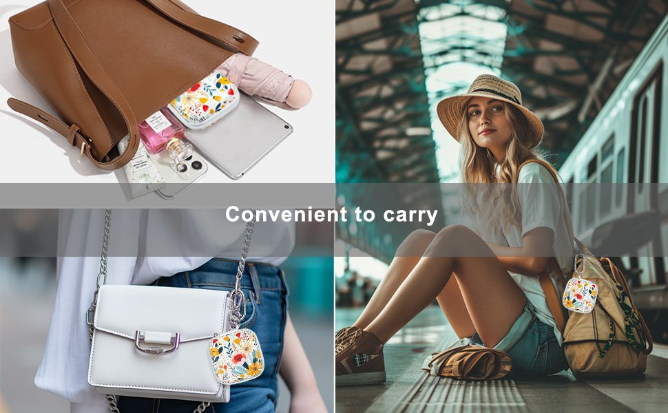 Square Earbud Case Headphone Organizer Ear Bud Case Portable EVA Carrying Box Storage Bag with Carabiner for AirPods Beats Bose Galaxy Buds 3 Data Cable Storage (Blooming Floral) 12 Square Earbud Case Headphone Organizer Ear Bud Case Portable EVA Carrying Box Storage Bag with Carabiner for AirPods Beats Bose Galaxy Buds 3 Data Cable Storage (Blooming Floral)-