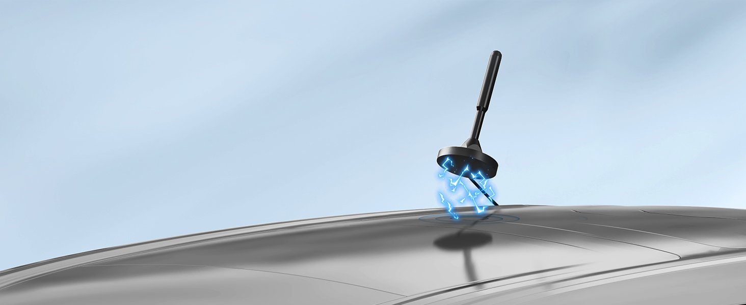 Cell Phone Signal Booster for Car, SUV and Truck | Boosts 5G 4G LTE Data & Volte on Band 12/13/17 | Omni-Directional Roof Antenna Easy Installation | FCC Approved 13 Cell Phone Signal Booster for Car, SUV and Truck | Boosts 5G 4G LTE Data & Volte on Band 12/13/17 | Omni-Directional Roof Antenna Easy Installation | FCC Approved-