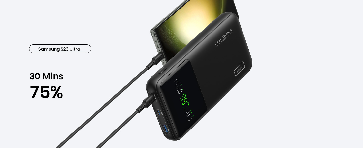 INIU 140W Power Bank, 27000mAh High Capacity Laptop Portable Charger, USB C in&Out Tablet Powerbank, Digital Display Phone Charger, Travel Charger Compatible with iPhone 16, iPad, MacBook, Laptop etc. 13 INIU 140W Power Bank, 27000mAh High Capacity Laptop Portable Charger, USB C in&Out Tablet Powerbank, Digital Display Phone Charger, Travel Charger Compatible with iPhone 16, iPad, MacBook, Laptop etc.-