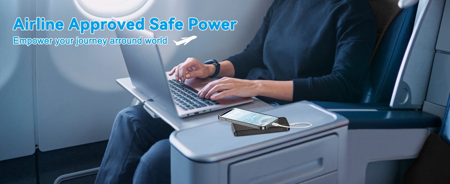 AsperX 2-Pack 10000mAh USB C Output Portable Charger Power Bank Fast Charging, Portable Phone Charger External Battery Pack for iPhone, Samsung, Google LG and Heated Vest 12 AsperX 2-Pack 10000mAh USB C Output Portable Charger Power Bank Fast Charging, Portable Phone Charger External Battery Pack for iPhone, Samsung, Google LG and Heated Vest-