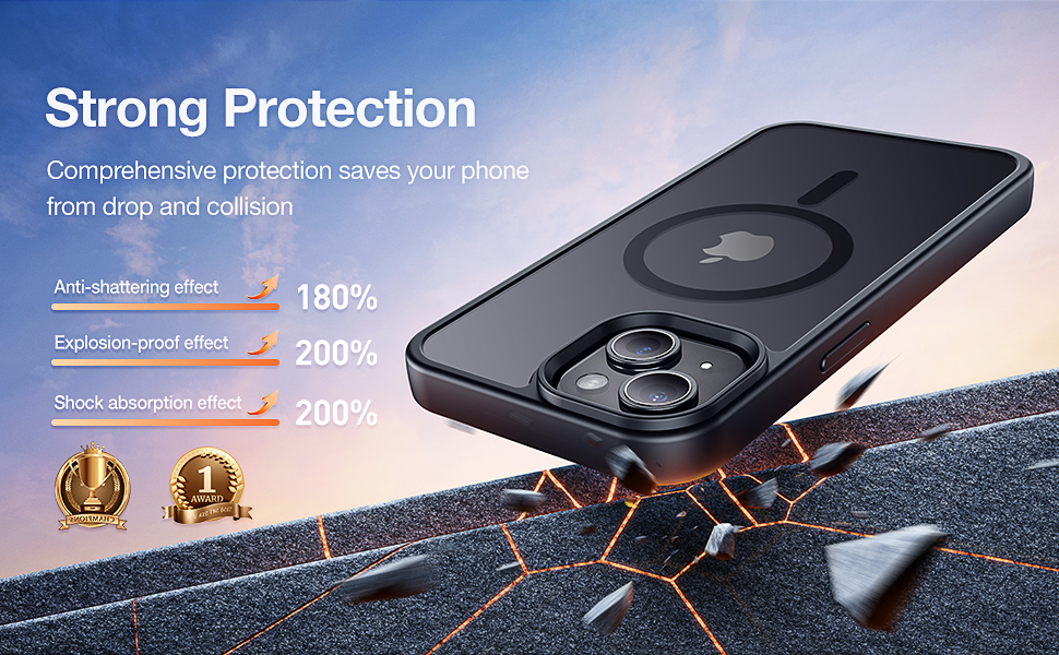 Magnetic for iPhone 15 Case Drop Resistant Matte Skin Feeling Back Cover Shockproof Slim Fit for iPhone 15 Phone Case,Matte Black 9 Magnetic for iPhone 15 Case Drop Resistant Matte Skin Feeling Back Cover Shockproof Slim Fit for iPhone 15 Phone Case,Matte Black-