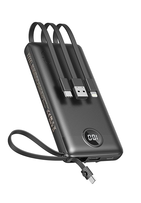 VEEKTOMX Mini Power Bank 10000mAh, 22.5W Fast Charging Small Portable Charger with PD 3.0 & QC 3.0,USB C Slim Compact iPhone Charger, Dual Output Compatible with iPhone, Samsung,Travel Must Haves 20 VEEKTOMX Mini Power Bank 10000mAh, 22.5W Fast Charging Small Portable Charger with PD 3.0 & QC 3.0,USB C Slim Compact iPhone Charger, Dual Output Compatible with iPhone, Samsung,Travel Must Haves-