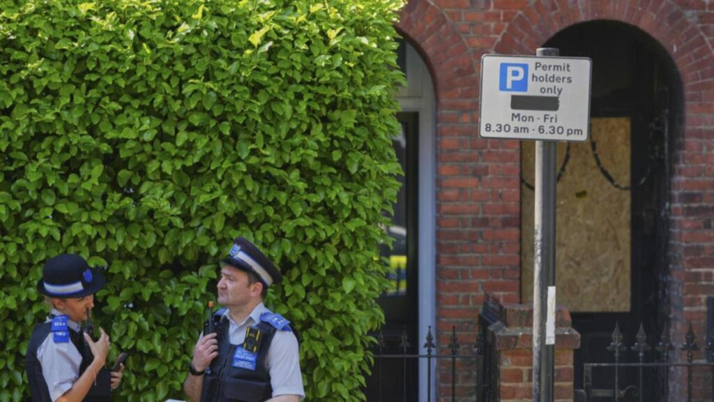 UK police make second arrest over fires linked to PM