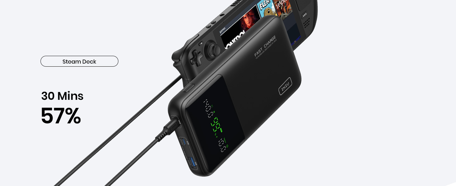 INIU 140W Power Bank, 27000mAh High Capacity Laptop Portable Charger, USB C in&Out Tablet Powerbank, Digital Display Phone Charger, Travel Charger Compatible with iPhone 16, iPad, MacBook, Laptop etc. 15 INIU 140W Power Bank, 27000mAh High Capacity Laptop Portable Charger, USB C in&Out Tablet Powerbank, Digital Display Phone Charger, Travel Charger Compatible with iPhone 16, iPad, MacBook, Laptop etc.-