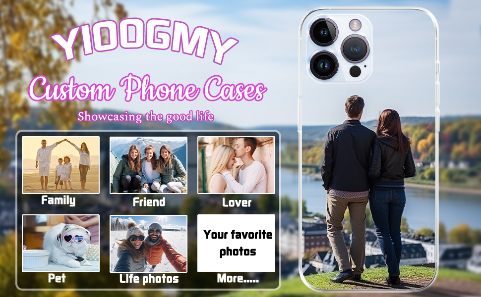 Personalized Customized Phone Case, Compatible with iPhone 16 15 14 13 12 11 Pro Max Mini Plus Xr X, Design Your Own Personalized Picture Phone Case, A Gift for Family and Friends(1 Photo) 7 Personalized Customized Phone Case, Compatible with iPhone 16 15 14 13 12 11 Pro Max Mini Plus Xr X, Design Your Own Personalized Picture Phone Case, A Gift for Family and Friends(1 Photo)-