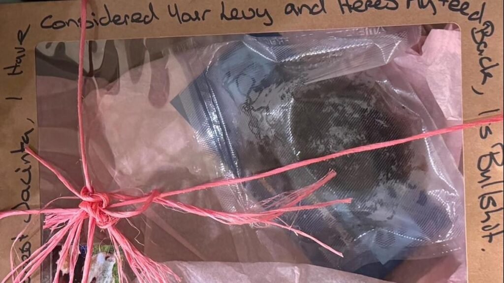 'Not funny': cow manure stunt leaves premier steaming