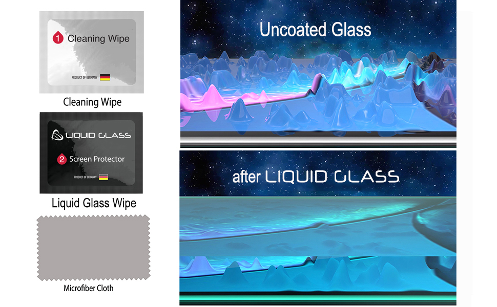 LIQUID GLASS Screen Protector Wipe On Scratch and Shatter Resistant Nano Protection for All Phones Tablets Smart Watches - Universal (New and Advanced) 8 LIQUID GLASS Screen Protector Wipe On Scratch and Shatter Resistant Nano Protection for All Phones Tablets Smart Watches - Universal (New and Advanced)-