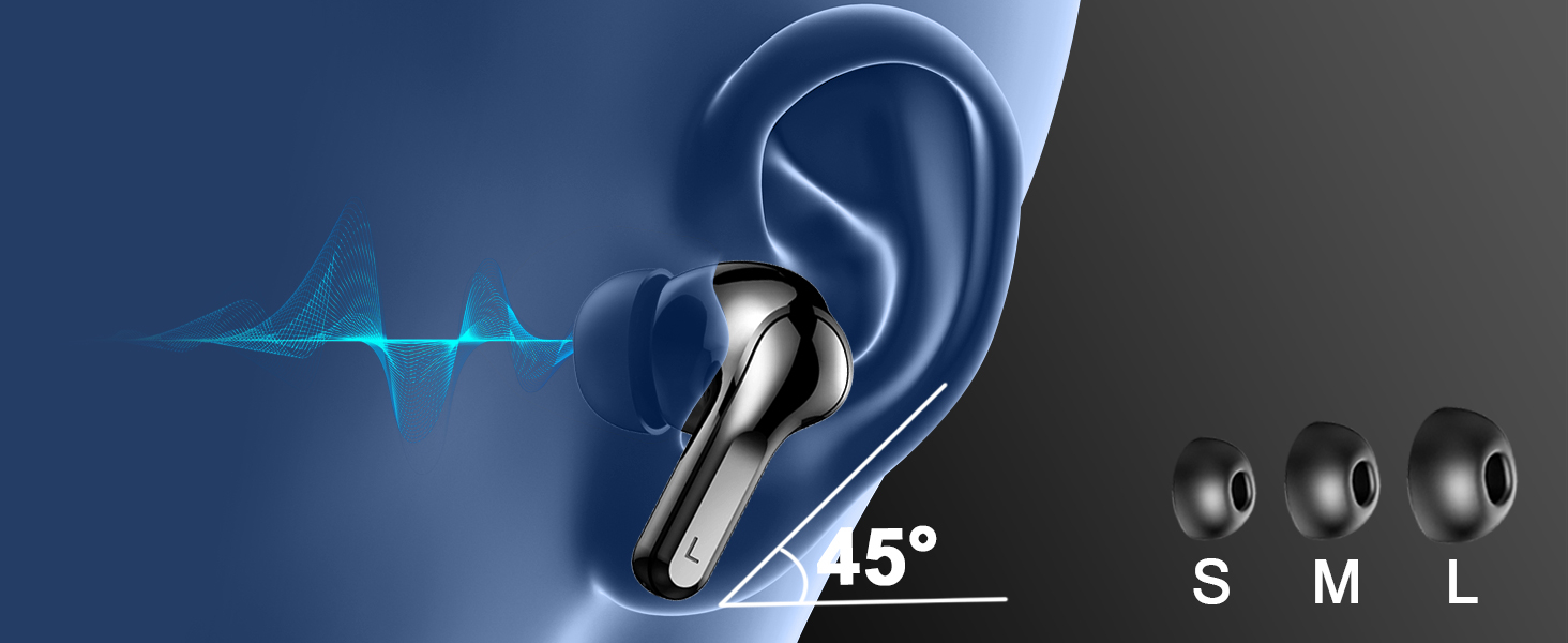 Wireless Earbuds, Bluetooth Headphones 2025 NEW Ear Buds 40H Bass Stereo in-Ear Earphones ENC Noise Cancelling 5.3 Earbuds with 4 HD Mic, USB-C LED Display IP7 Waterproof Sport Headset for Android iOS 17 Wireless Earbuds, Bluetooth Headphones 2025 NEW Ear Buds 40H Bass Stereo in-Ear Earphones ENC Noise Cancelling 5.3 Earbuds with 4 HD Mic, USB-C LED Display IP7 Waterproof Sport Headset for Android iOS-