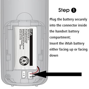iMah BT162342/BT262342 2.4V 300mAh Ni-MH Cordless Phone Battery Pack, Also Compatible with BT183342/BT283342 AT&T EL52351 TL90070 VTech CS5119 DS6511 DS6722 LS6305 Handset, 2-Pack 9 iMah BT162342/BT262342 2.4V 300mAh Ni-MH Cordless Phone Battery Pack, Also Compatible with BT183342/BT283342 AT&T EL52351 TL90070 VTech CS5119 DS6511 DS6722 LS6305 Handset, 2-Pack-