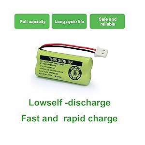 GEILIENERGY BT162342 BT262342 Battery Compatible with BT183342 BT283342 BT166342 BT266342 Vtech CS6114 CS6419 CS6719 with AT&T EL52300 CL80112 CS6719-2 Cordless Handsets (Pack of 4) 11 GEILIENERGY BT162342 BT262342 Battery Compatible with BT183342 BT283342 BT166342 BT266342 Vtech CS6114 CS6419 CS6719 with AT&T EL52300 CL80112 CS6719-2 Cordless Handsets (Pack of 4)-