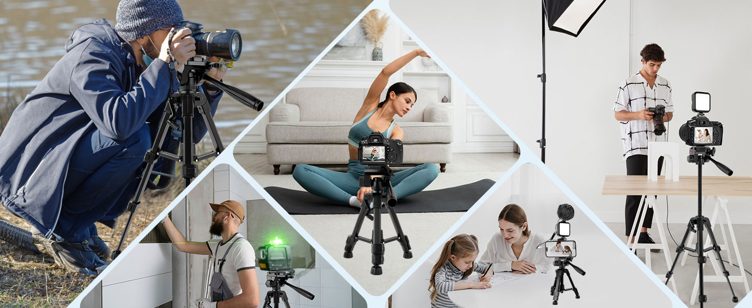 Vlogging Kit for iPhone, Android, Camera, Compatible with YouTube Starter Kit with Rechargeable LED Light + Microphone + Phone Clip + Aluminum Desktop Tripod for Vlogging, Instagram, TikTok 13 Vlogging Kit for iPhone, Android, Camera, Compatible with YouTube Starter Kit with Rechargeable LED Light + Microphone + Phone Clip + Aluminum Desktop Tripod for Vlogging, Instagram, TikTok-