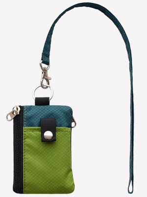 Minimalist RFID Blocking Small Wallet with ID Window,WaterResistant Zip Id Case Wallet with Lanyard Keychain for Cards,Cash,Travel,Women,Men (GreenOnion+DarkGreen) 13 Minimalist RFID Blocking Small Wallet with ID Window,WaterResistant Zip Id Case Wallet with Lanyard Keychain for Cards,Cash,Travel,Women,Men (GreenOnion+DarkGreen)-
