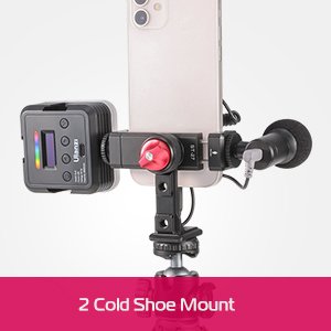 Metal Phone Tripod Mount 3 Cold Shoes & Arca Port, 360° Smartphone Tripod Adapter for iPhone Samsung Cell Phone Stand Holder for Desktop Tripod Video Live Streaming Vlogging Rig 13 Metal Phone Tripod Mount 3 Cold Shoes & Arca Port, 360° Smartphone Tripod Adapter for iPhone Samsung Cell Phone Stand Holder for Desktop Tripod Video Live Streaming Vlogging Rig-