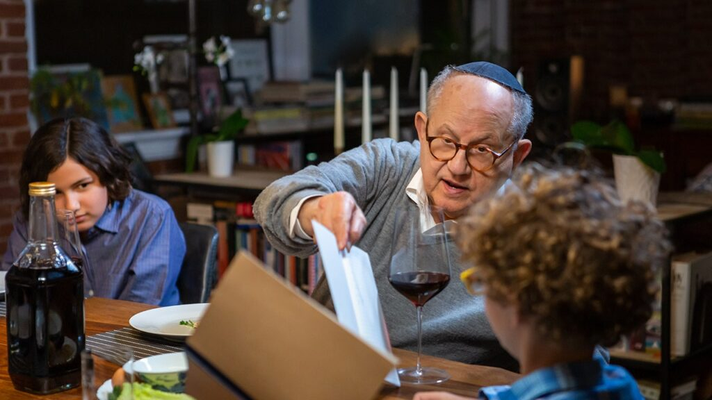 Why Jewish parents pass a faith blessing to their children from a grandparent each week