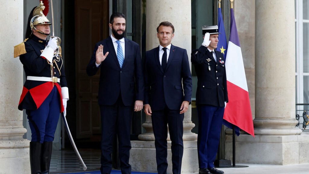 Macron welcomes Syria’s al-Sharaa in Paris | Syria’s War