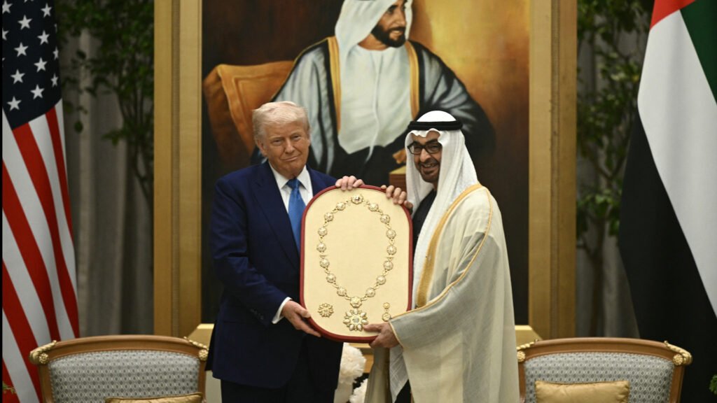 Trump honoured by UAE as country announces .4 trillion investment