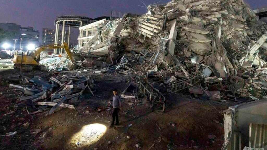 Thai construction magnate surrenders on felony negligence charges over building collapse in quake