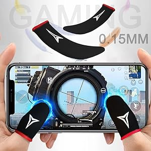 "Ultimate Gaming Comfort: Nuozme 6-Pack Touchscreen Finger Sleeves for Precision Play" 13 "Ultimate Gaming Comfort: Nuozme 6-Pack Touchscreen Finger Sleeves for Precision Play"-