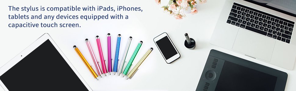 Outus 36 Pcs Stylus Pen for Universal Capacitive Touch Screens Devices, Stylus Pen Compatible with Tablet for Classroom Travel Olders Friendly(Multicolor) 17 Outus 36 Pcs Stylus Pen for Universal Capacitive Touch Screens Devices, Stylus Pen Compatible with Tablet for Classroom Travel Olders Friendly(Multicolor)-