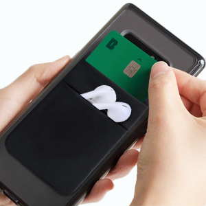 Hoblaze Stretchy Wallet Pocket: Versatile Adhesive Card Holder for Your Smartphone - 3-Pack Black 14 Hoblaze Stretchy Wallet Pocket: Versatile Adhesive Card Holder for Your Smartphone - 3-Pack Black-