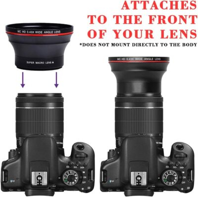 Unlock Creativity: 52MM 0.43x HD Wide Angle & Macro Lens for Nikon DSLR Enthusiasts - 이미지 4